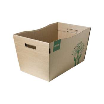 Přenosná krabice EMBA, lepenková, 468 x 267 x 286 mm