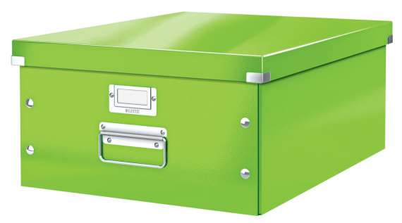 Krabice Click & Store Leitz WOW - A3, zelená