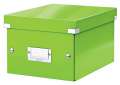 Krabice Click & Store Leitz WOW - A5, zelená