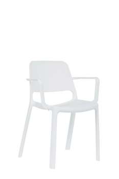 Jídelní židle Pixel BR - bílá