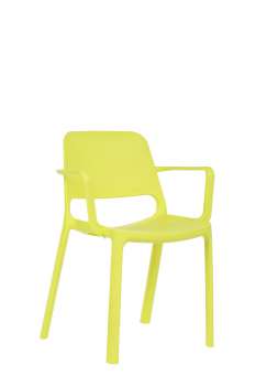 Jídelní židle Pixel BR - žlutá