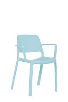 Jídelní židle Pixel BR - světle modrá