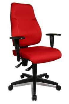 Kancelářská židle Topstar Lady Sitness Lux - červená