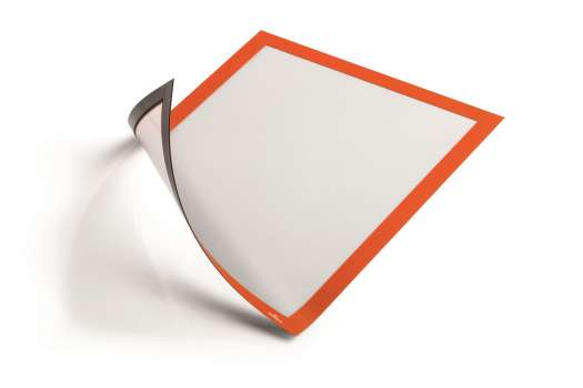 Magnetický rámeček Duraframe - A4, oranžový, 5 ks