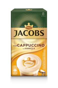 Instantní káva Jacobs - Vanilla, 8x 15 g