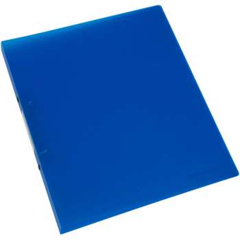 2kroužkový pořadač Q-Connect - A4, 2,4 cm, modrý, transparentní