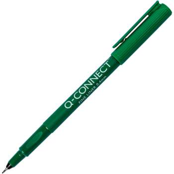 Liner Q-Connect - 0,4 mm, zelený