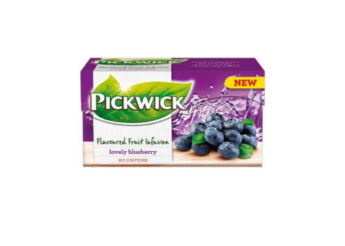 Ovocný čaj Pickwick - borůvka, 20x 2g