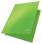 Desky s chlopněmi a gumičkou Leitz WOW - A4, zelené, 1 ks