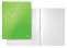 Papírový rychlovazač Leitz WOW - A4, zelený, 1 ks