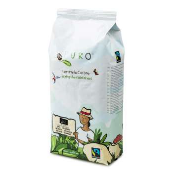 Zrnková káva Puro Bio - Fairtrade, 1 kg