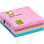 Samolepicí bloček Q-Connect - 76 x 76 mm, intenzivní barvy, 320 lístků