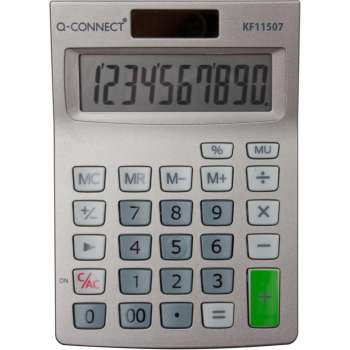 Solární kalkulačka Q-Connect KF11507 - 10místný displej