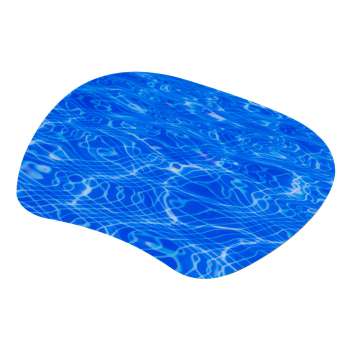 Podložka pod optickou myš Q-Connect - velmi tenká, 212 x 172, voda, modrá