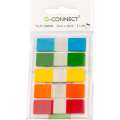 Samolepicí záložky Q-Connect - plastové, 12 x 45 mm, 5 barev