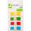 Samolepicí záložky Q-Connect - plastové, 12,5 x 43 mm, 4 barvy