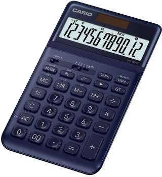 Stolní kalkulačka Casio JW 200 SC NY - 12místný displej, modrá