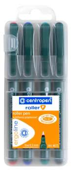 Roller Centropen 4615 F - sada 4 barev, 0,3 mm