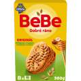 Sušenky BeBe Dobré ráno - oříškové s medem, 360 g