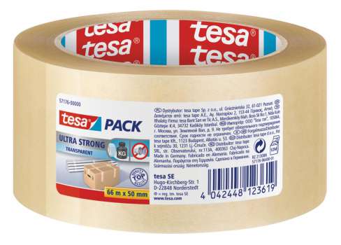 Balicí páska TESA Ultra strong - 50 mm x 66 m, čirá