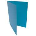 Papírové desky bez chlopní HIT Office - A4, modré , 20 ks