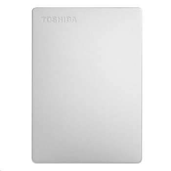 Toshiba Canvio Slim 2TB, stříbrná (HDTD320ES3EA)