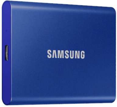 Samsung T7 - 500GB, modrá