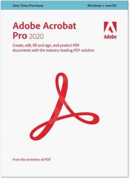 Adobe Acrobat Pro 2020 MP CZ NEW COM Lic 1+ (450)