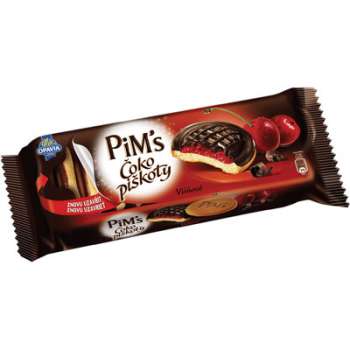 PiM's ČokoPiškoty - višňové, 147g