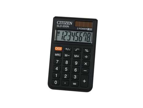 Kapesní kalkulačka Citizen SLD-200NR - černá