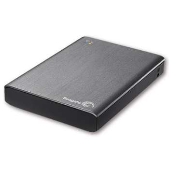 Externí bezdrátový harddisk Seagate Wireless Plus 2.5" - 1 TB, stříbrná