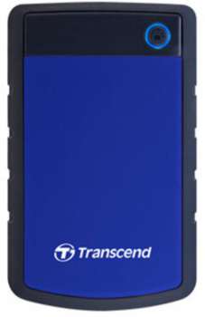 Transcend StoreJet 25H3B - 4TB, modrá