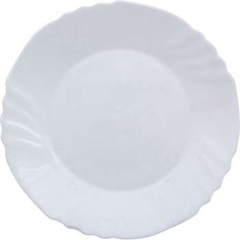 Dezertní talíře - bílé, 6ks