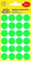 Kulaté etikety Avery Zweckform - zelené, průměr 18 mm, 96 ks