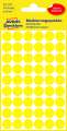 Kulaté etikety Avery Zweckform - žluté, průměr 12 mm, 270 ks