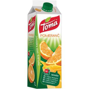 Džus Toma nektar - pomeranč, 1 l