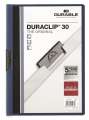 Zakládací desky s klipem Durable Duraclip - A4, kapacita 30 listů, tmavě modré