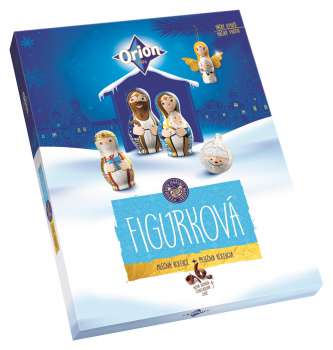 Vánoční kolekce figurková Orion - mléčná, 366 g