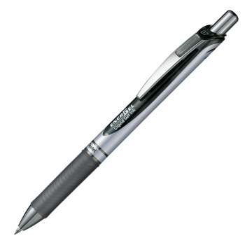 Gelový roller Pentel Energel - černý, 0,7 mm