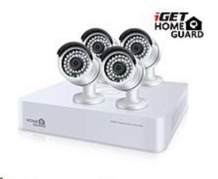 iGET HOMEGUARD HGDVK87704 8-kanálový kamerový systém Platinum