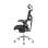 Kancelářská židle Merope Exclusive, SY - synchro, černá/černá