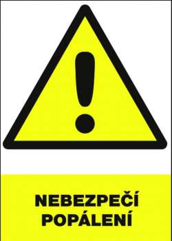 _Tabulka - Nebezpečí popálení