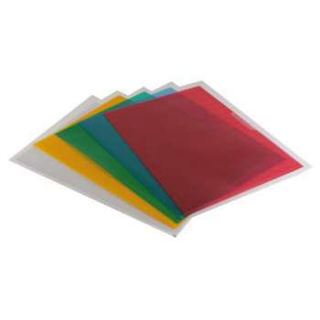 Obaly na doklady "L" Niceday - A4, 90 mikronů, krupičkové, barevné, 100 ks