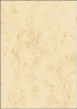 Designový papír Sigel - A4, 200 g/m2, motiv mramor béžový, 50 listů