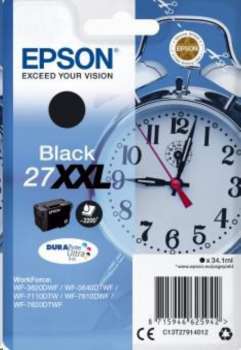 Cartridge Epson T2791 27XXL - černý