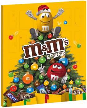 DÁREK: Adventní kalendář M&Ms and Friends, 361 g