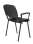 Konferenční židle ISO N s područkami - černá, kostra černá
