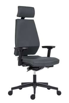 Kancelářská židle Motion PDH - synchro, šedá