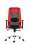 Kancelářská židle Sander - synchro, černá/červená