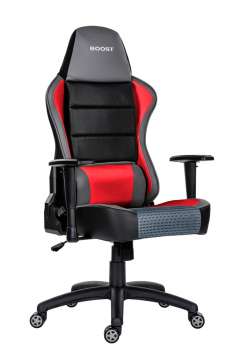 Herní židle Boost - černá/červená